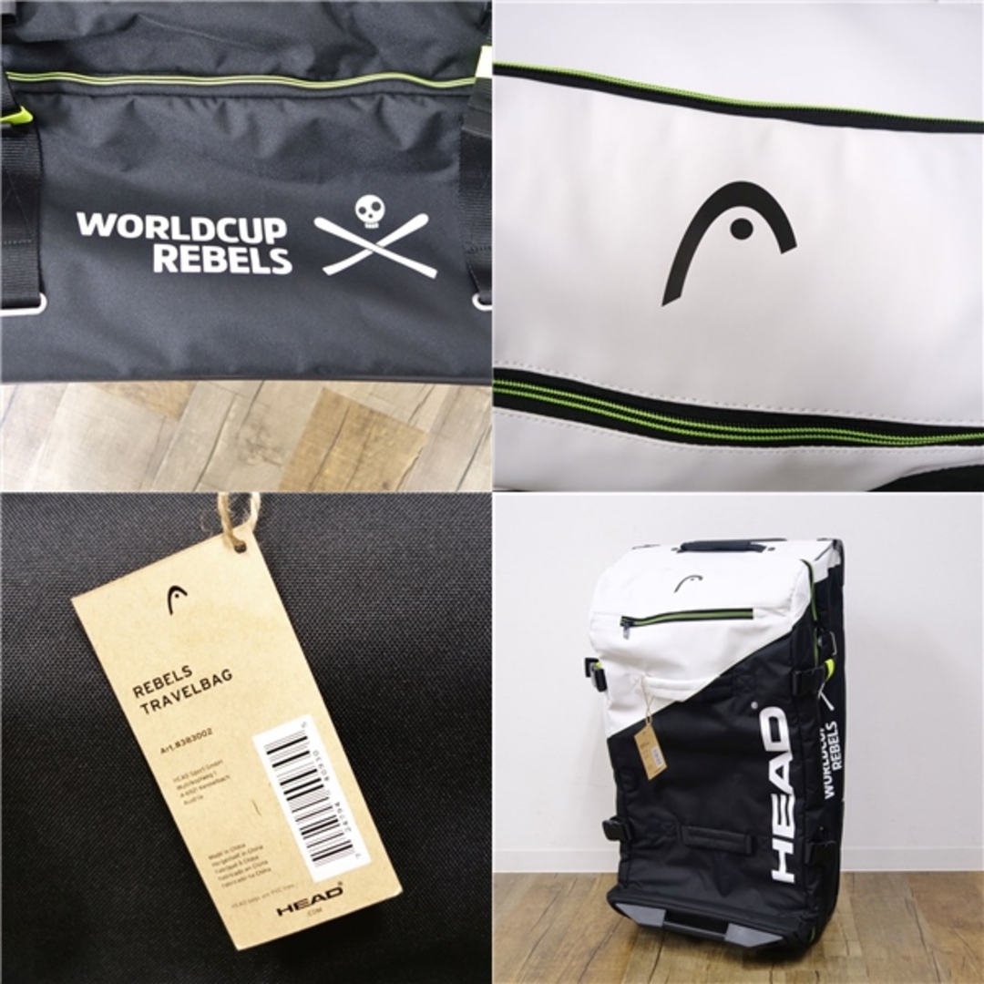 HEAD - 未使用 ヘッド HEAD REBELS TRAVELBAG レベルズ トラベル HEAD - 未使用 ヘッド HEAD REBELS TRAVELBAG レベルズ トラベル