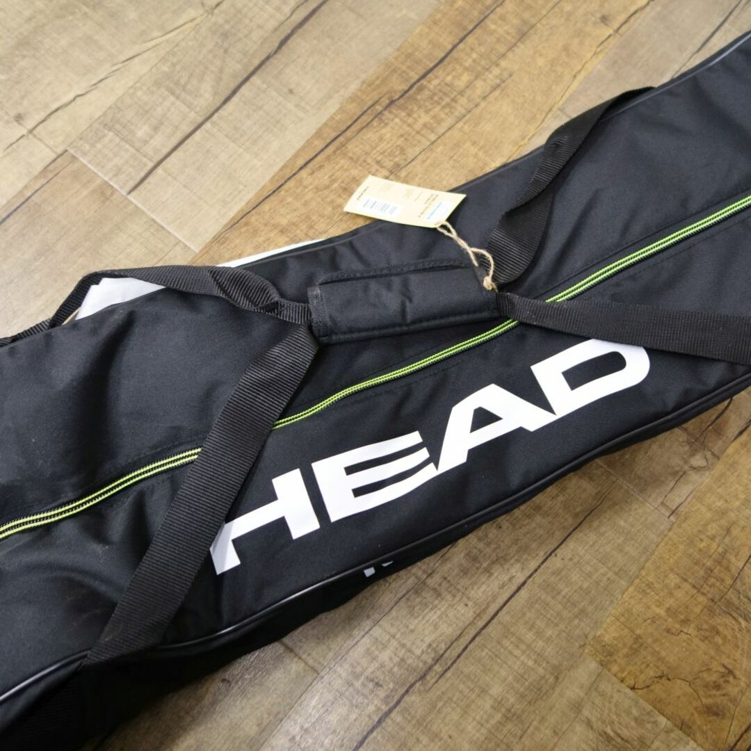 未使用 ヘッド HEAD REBELS DOUBLE SKIBAG レベルズ ダブル スキーバッグ 383022 2台用 ホイール付 22-23  アウトドア