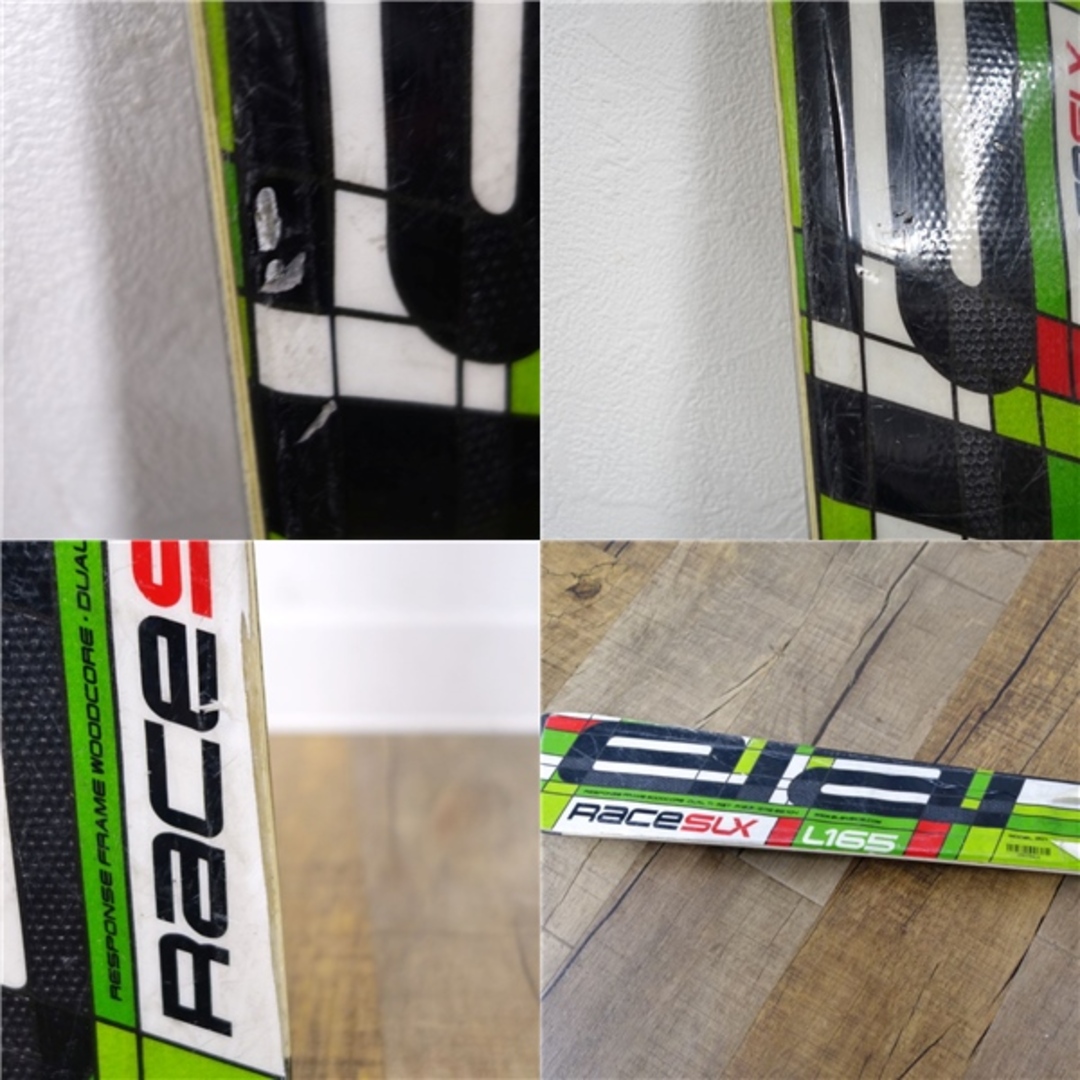 Elan - エラン elan Race SLX 165cm センター66mm ビンディング Elan - エラン elan Race SLX 165cm センター66mm ビンディング