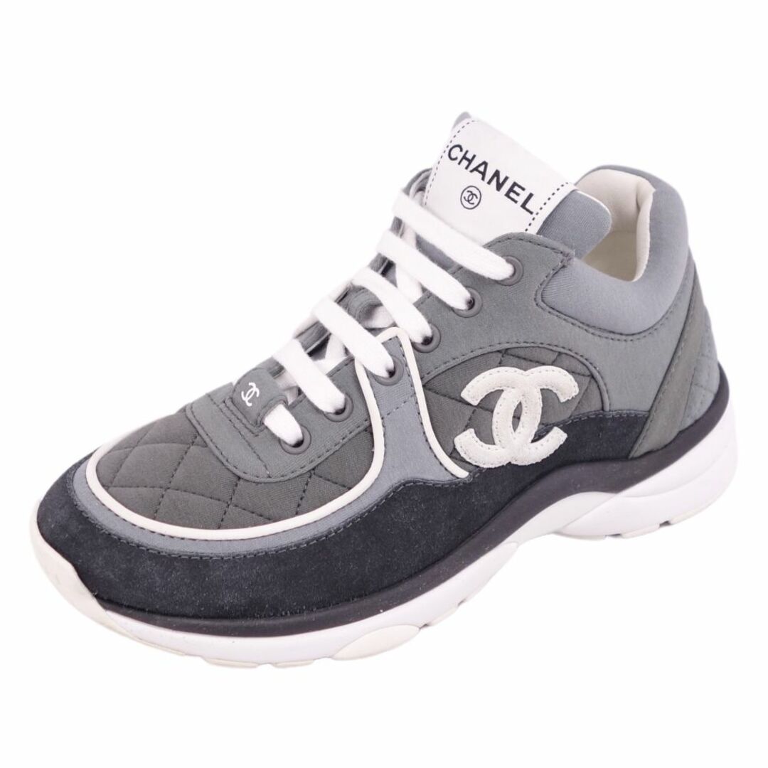 CHANEL - 美品 シャネル CHANEL スニーカー 23SS G40184 CHANEL - 美品 シャネル CHANEL スニーカー 23SS G40184
