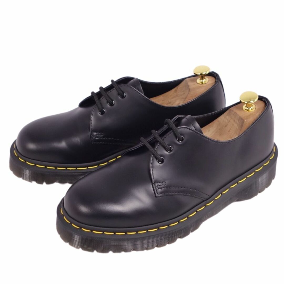 Dr.Martens(ドクターマーチン)の美品 ドクターマーチン Dr.Martens レザーシューズ 21084 3ボール カーフレザー 革靴 メンズ UK8(27cm相当) ブラック メンズの靴/シューズ(ドレス/ビジネス)の商品写真