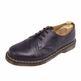 ドクターマーチン(Dr.Martens)の美品 ドクターマーチン Dr.Martens レザーシューズ 10085 3ホール カーフレザー シューズ 靴 メンズ UK11(30cm相当) ブラック(その他)