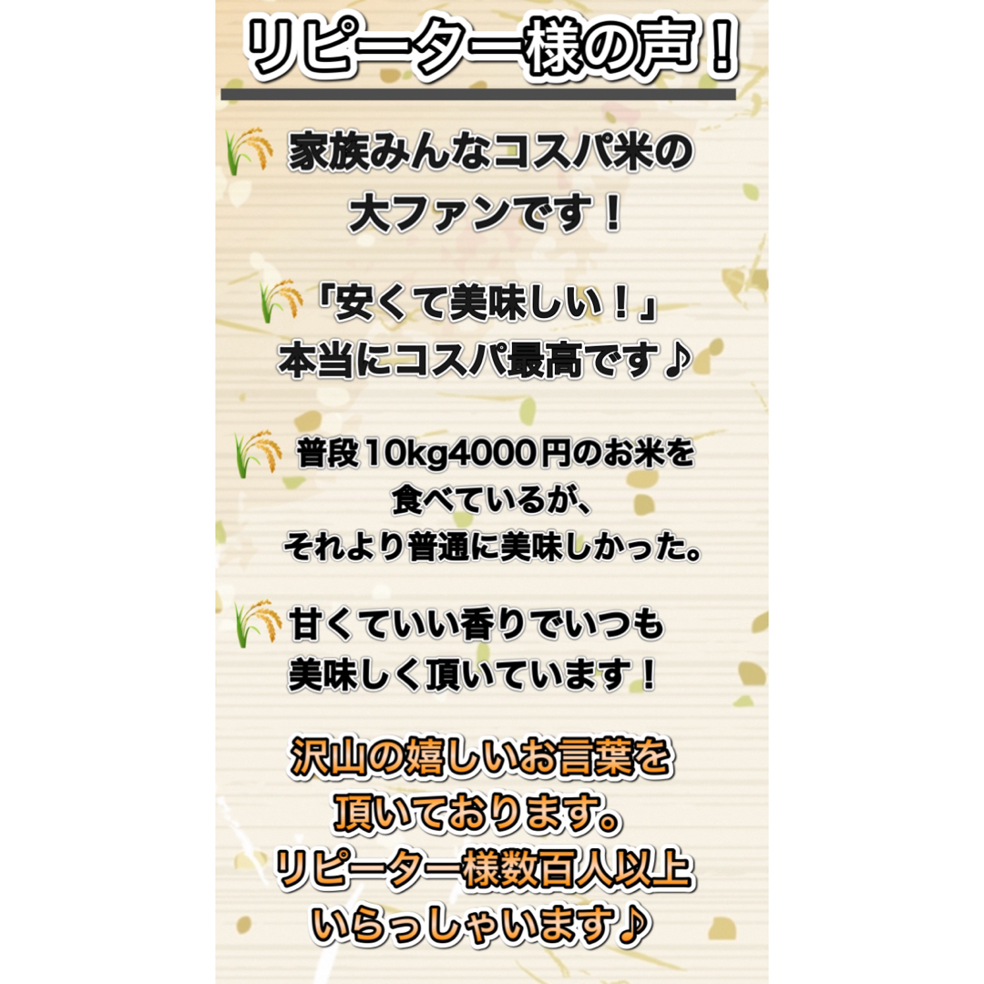 【大粒主体】コスパ米「極み」20kg(5kg×4袋)お米　白米【令和5年新米入】 食品/飲料/酒の食品(米/穀物)の商品写真