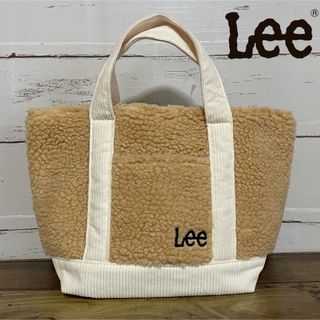 新品未使用★ Lee ボア　ミニ　トートバッグ　かばん　リー　冬　バッグ(トートバッグ)