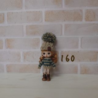 ＊160＊Petit Blythe ボーダーニット＆帽子の2点セット(その他)