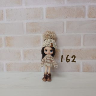 ＊162＊Petit Blythe ボーダーニット＆帽子の2点セット(その他)