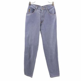 アルマーニジーンズ(ARMANI JEANS)のアルマーニジーンズ イタリア製 ストレート デニムパンツ w28 ブルー系 ARMANI JEANS ジーパン レディース 【中古】  【231222】(ショートパンツ)