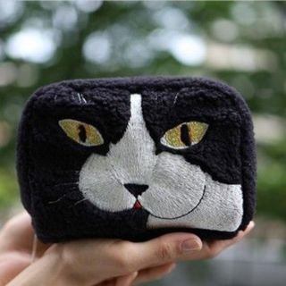 Manhattaner's - 新品 マンハッタナーズ 猫ちゃん刺繍 もこもこ ...