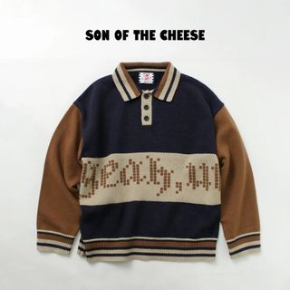 サノバチーズ(SON OF THE CHEESE)のサノバチーズ　ニットポロ　Mサイズ(ニット/セーター)