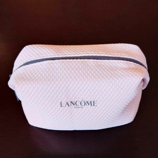 ランコム(LANCOME)の【新品】LANCOME ランコム 化粧 ポーチ ピンク メッシュ 新品未使用(ポーチ)