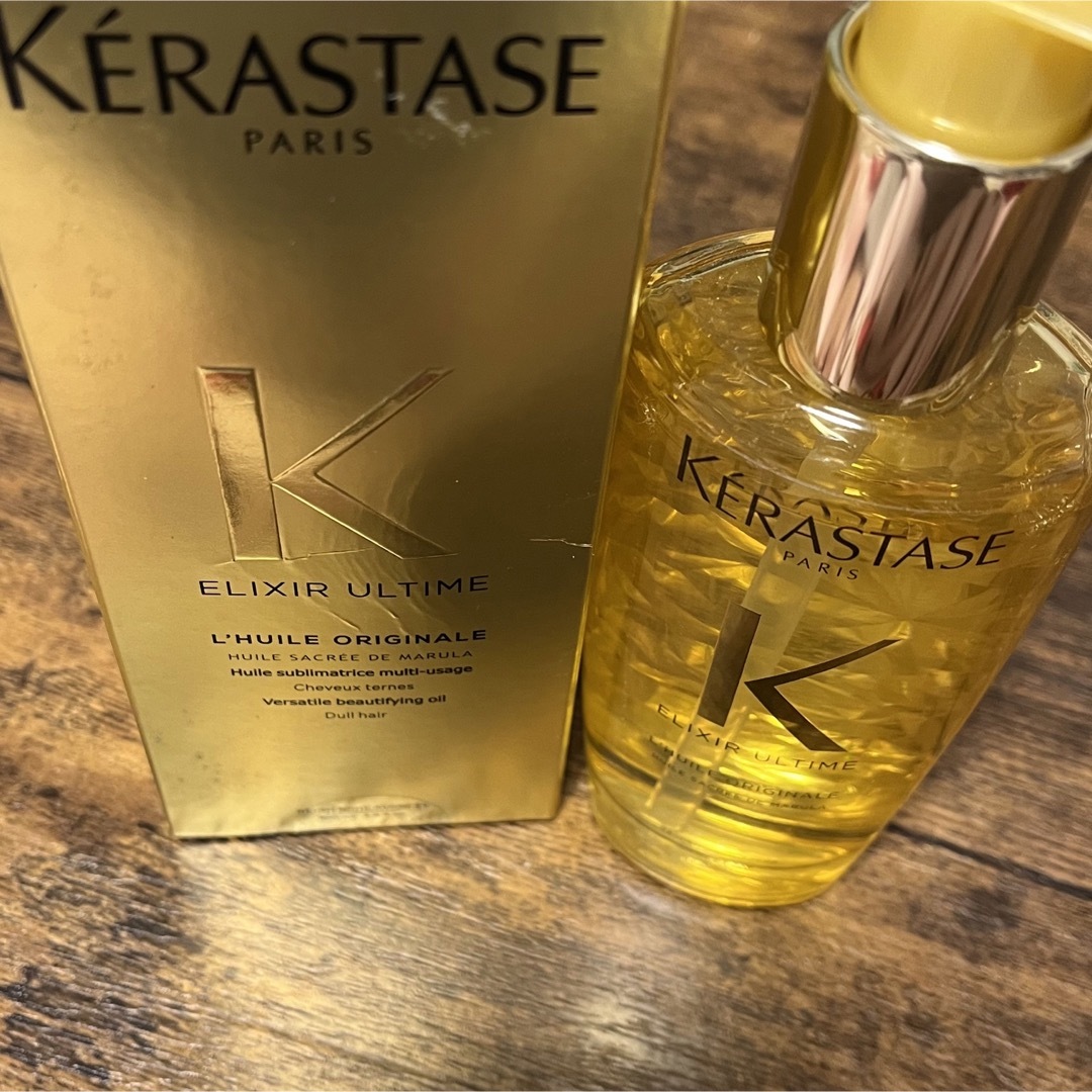 KERASTASE(ケラスターゼ)のケラスターゼ HU エリクシール ウルティム ユイル オリジナル 100ml コスメ/美容のヘアケア/スタイリング(オイル/美容液)の商品写真