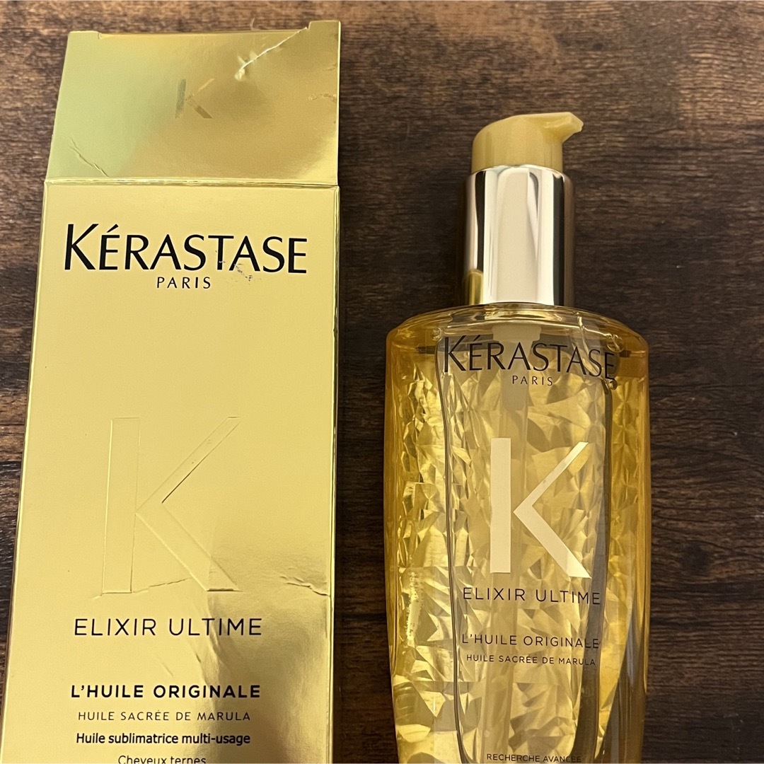 KERASTASE(ケラスターゼ)のケラスターゼ HU エリクシール ウルティム ユイル オリジナル 100ml コスメ/美容のヘアケア/スタイリング(オイル/美容液)の商品写真