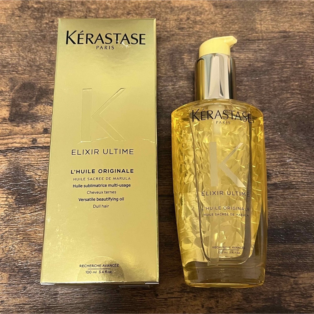 KERASTASE(ケラスターゼ)のケラスターゼ HU エリクシール ウルティム ユイル オリジナル 100ml コスメ/美容のヘアケア/スタイリング(オイル/美容液)の商品写真