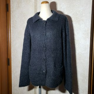 アクアスキュータム(AQUA SCUTUM)の◆Aquascutum◆ステンカラー襟付きウールカーディガン/ジャケット(カーディガン)