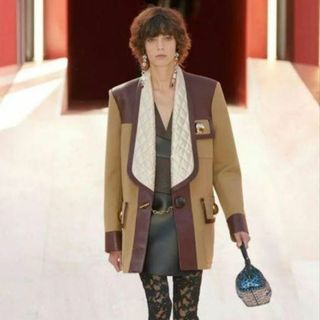 ルイヴィトン(LOUIS VUITTON)の【2023年春夏コレクション】 ルイヴィトン　スプリングコート　未使用タグ付き(スプリングコート)