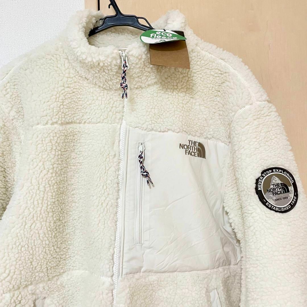 THE NORTH FACE(ザノースフェイス)の新品 2XL ノースフェイス ホワイトレーベル リモフリース ボアジャケット 白 メンズのジャケット/アウター(ブルゾン)の商品写真