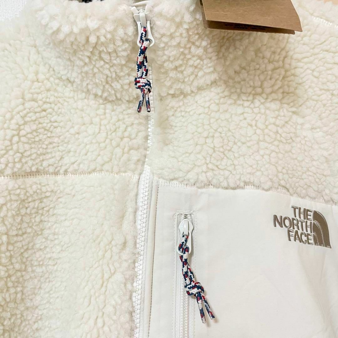 THE NORTH FACE(ザノースフェイス)の新品 2XL ノースフェイス ホワイトレーベル リモフリース ボアジャケット 白 メンズのジャケット/アウター(ブルゾン)の商品写真