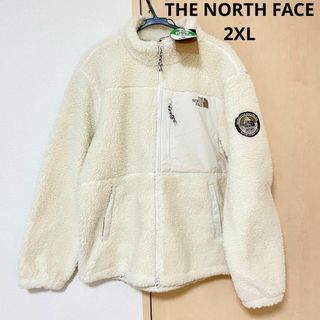 ザノースフェイス(THE NORTH FACE)の新品 2XL ノースフェイス ホワイトレーベル リモフリース ボアジャケット 白(ブルゾン)