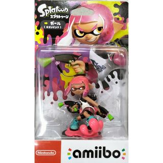 ニンテンドウ(任天堂)のamiibo ガール【ネオンピンク】（スプラトゥーンシリーズ）(ゲームキャラクター)