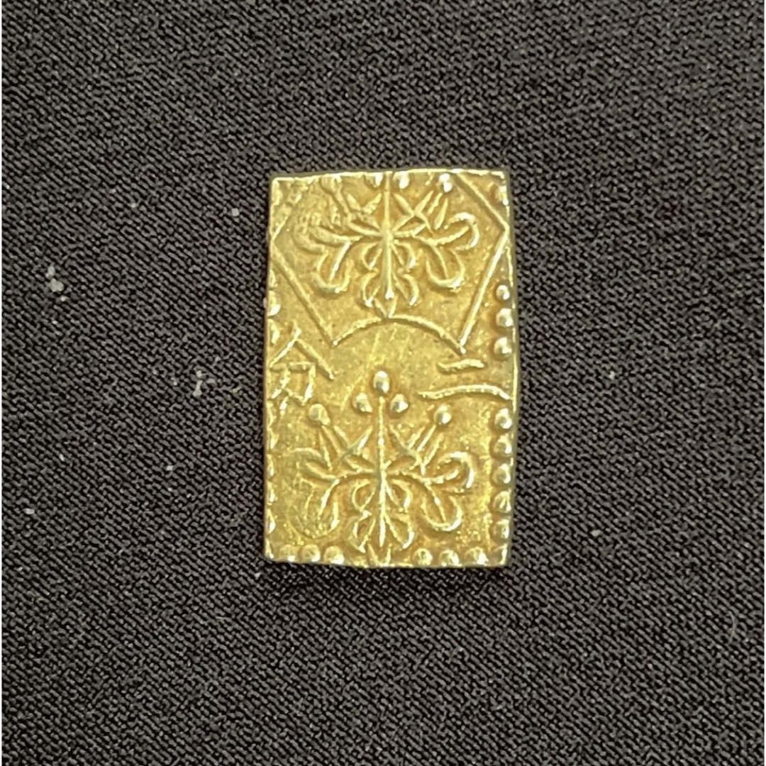 明治二分金 二分判金 江戸 金貨 本物 3g 古銭