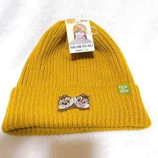 ディズニー(Disney)の新品♡ディズニー チップとデール キッズ 子供 帽子 ニット帽 ニットキャップ(その他)