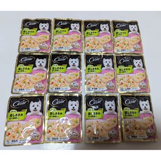 シーザー(CASAR)のシーザーパウチ ごろっと蒸しささみ 彩り野菜入り 70ｇ×12袋[ドッグフード(犬)