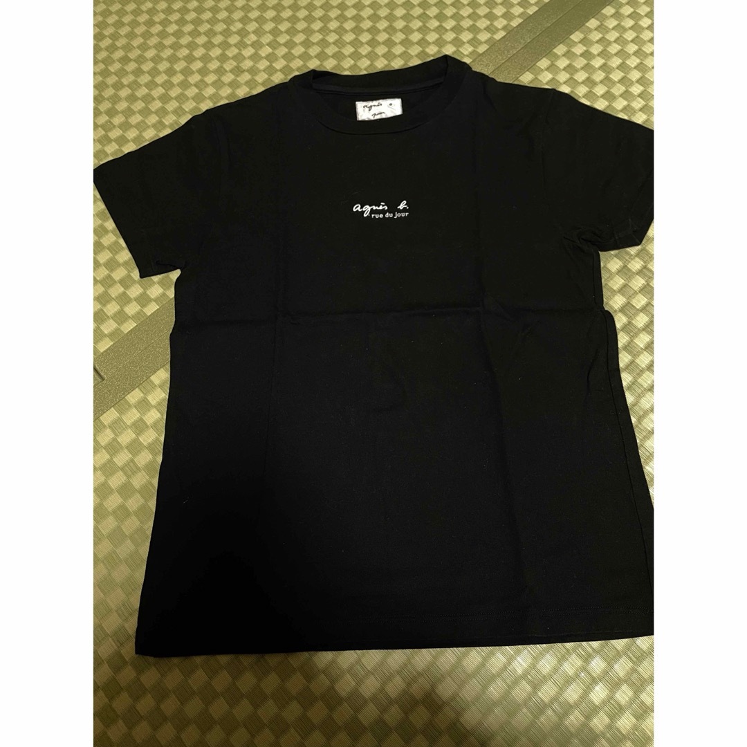 agnes b.(アニエスベー)の美品 agnes b.  アニエスベー Tシャツ 別注 黒 レディースのトップス(Tシャツ(半袖/袖なし))の商品写真