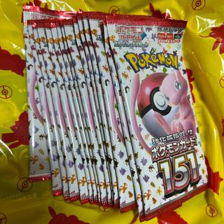 ポケモン(ポケモン)の最終値下げ　ポケモンカード151 15パック未サーチ品(Box/デッキ/パック)