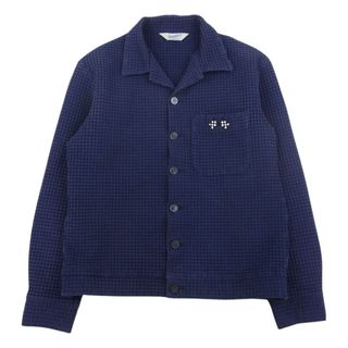 テンダーロイン(TENDERLOIN)のTENDERLOIN テンダーロイン T-WAFFLE JKT ワッフル ジャケット ボタンダウン パープル系 S【中古】(その他)