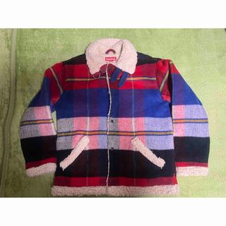 シュプリーム(Supreme)のSupreme Plaid Shearling Bomber jacket(ブルゾン)