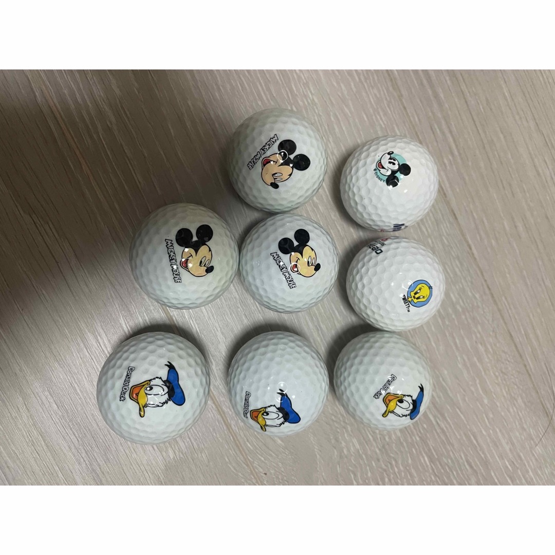 Disney(ディズニー)のゴルフボール　ディズニー チケットのスポーツ(ゴルフ)の商品写真