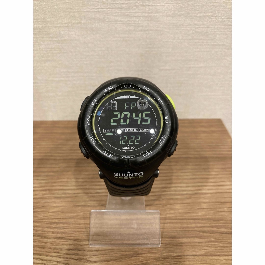 SUUNTO(スント)のSUUNTO VECTOR ブラックライム スント ベクターコア レガッタ メンズの時計(腕時計(デジタル))の商品写真