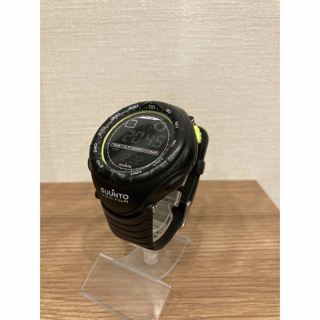 SUUNTO(スント)のSUUNTO VECTOR ブラックライム スント ベクターコア レガッタ メンズの時計(腕時計(デジタル))の商品写真