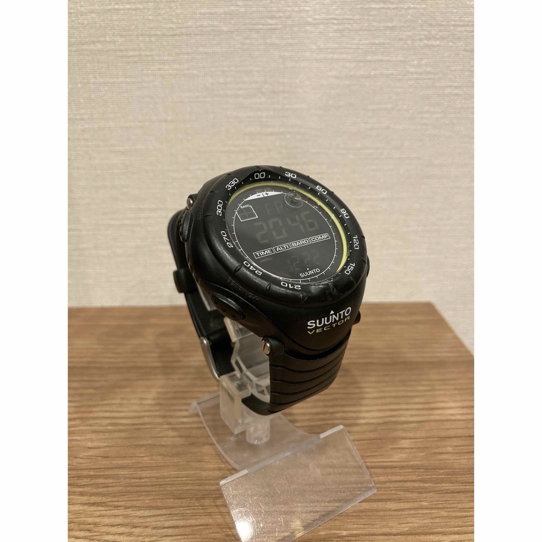 SUUNTO(スント)のSUUNTO VECTOR ブラックライム スント ベクターコア レガッタ メンズの時計(腕時計(デジタル))の商品写真