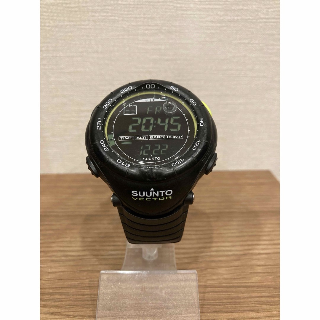 SUUNTO(スント)のSUUNTO VECTOR ブラックライム スント ベクターコア レガッタ メンズの時計(腕時計(デジタル))の商品写真