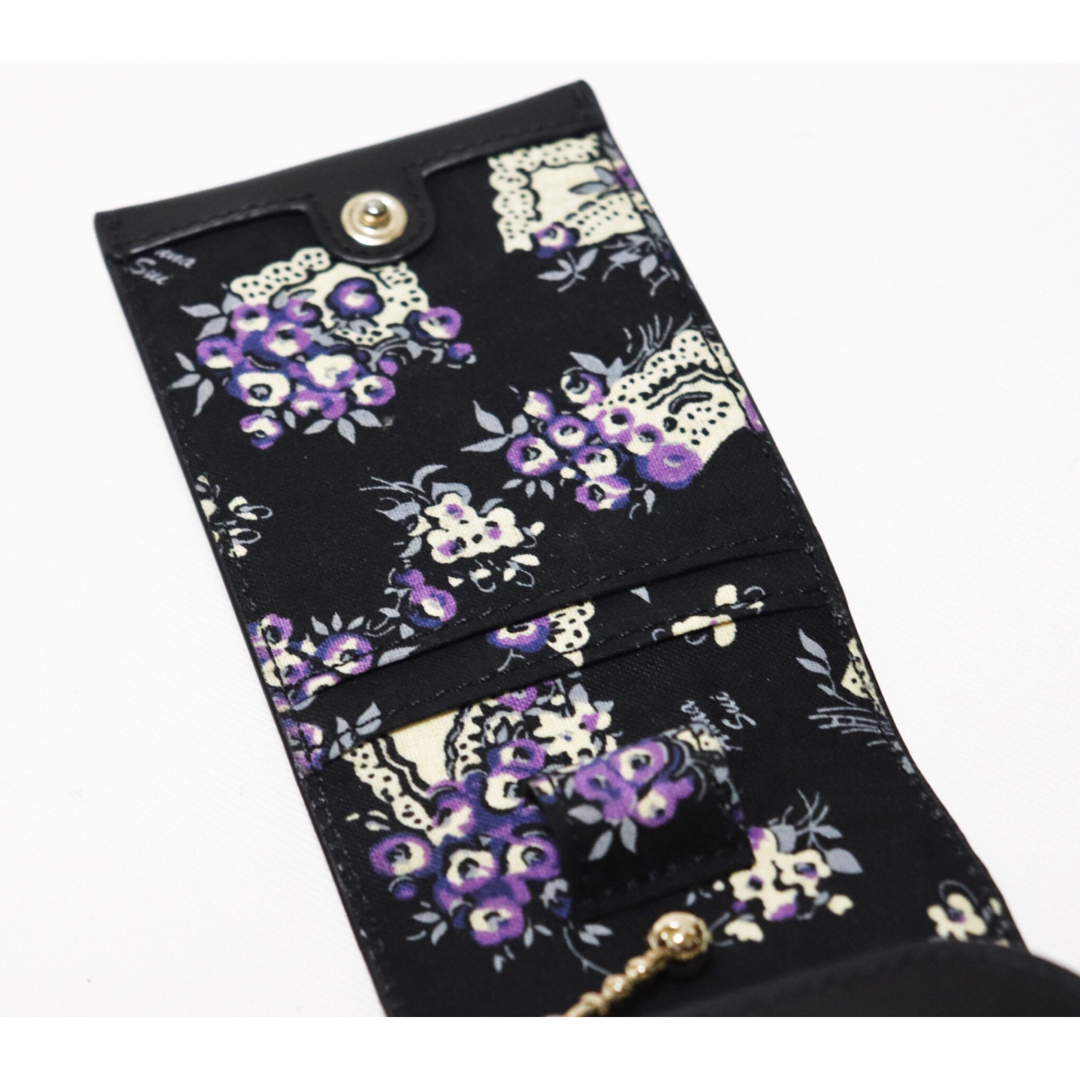 ANNA SUI(アナスイ)の《アナスイ》新品 ショルダー付 レザーマルチケース タブレット・リップ入れなどに レディースのファッション小物(ポーチ)の商品写真