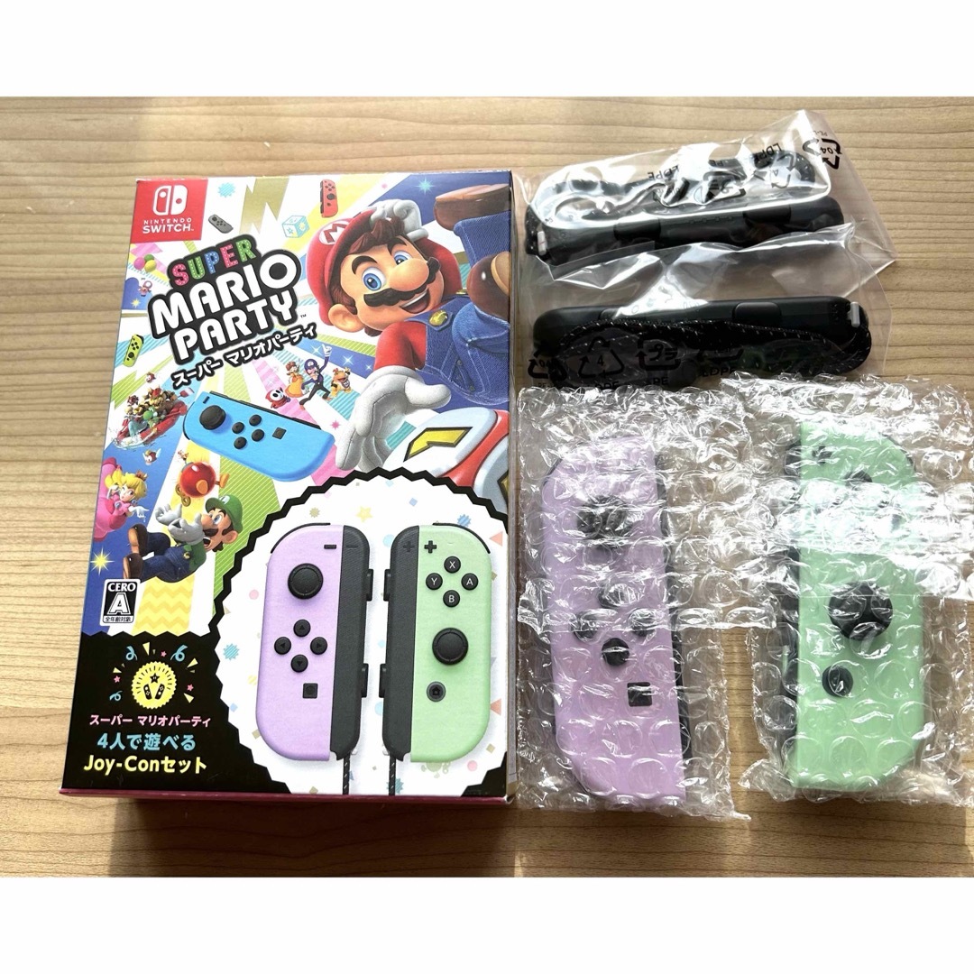 Nintendo Switch(ニンテンドースイッチ)のSwitch Joy-Conセット(パステルパープル/パステルグリーン) エンタメ/ホビーのゲームソフト/ゲーム機本体(その他)の商品写真