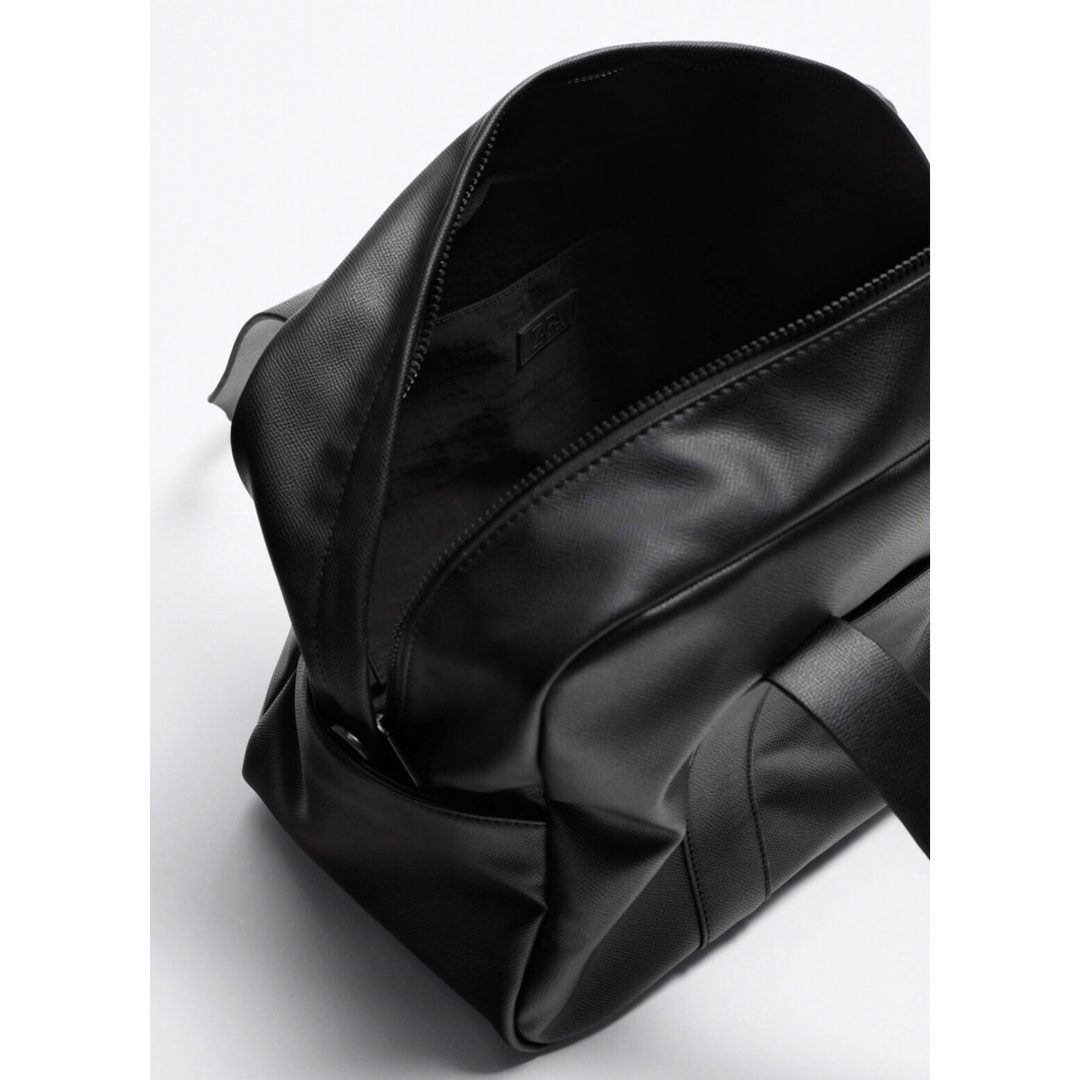 ZARA - 新品未使用☆ザラ☆ZARA☆バッグ☆エンボスボウリング ZARA - 新品未使用☆ザラ☆ZARA☆バッグ☆エンボスボウリング