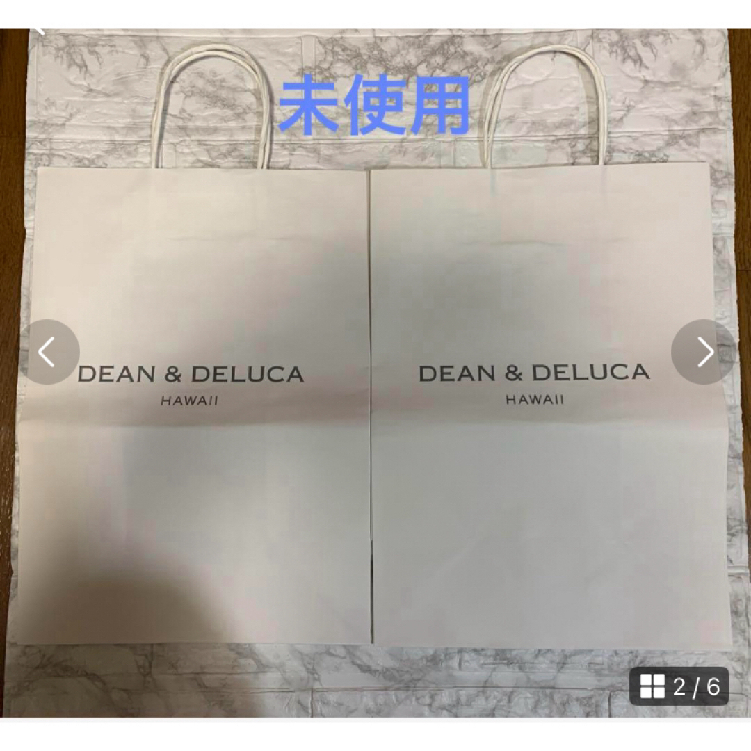 DEAN & DELUCA(ディーンアンドデルーカ)のDEAN&DELUCA   ハワイ限定　ショップ袋3枚セット レディースのバッグ(ショップ袋)の商品写真