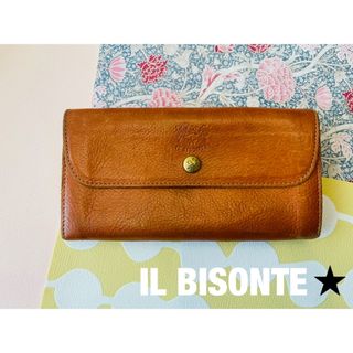 新品 イルビゾンテ IL BISONTE 長財布 LONG WALLET プラティーノ