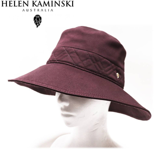 ヘレンカミンスキー(HELEN KAMINSKI)の《ヘレンカミンスキー》新品 つば長めバケットハット ONEサイズ(調整可能)(ハット)