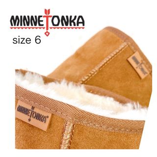 ミネトンカ(Minnetonka)の美品！ミネトンカ　ムートンブーツ(ブーツ)