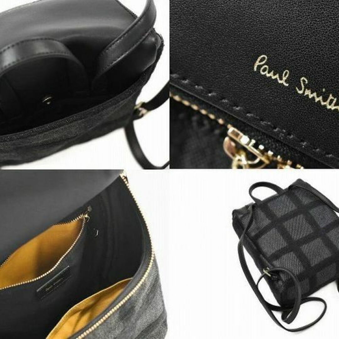 Paul Smith(ポールスミス)の新品 ポールスミス チェック柄 ニードルパンチ スモールリュック レディースのバッグ(リュック/バックパック)の商品写真