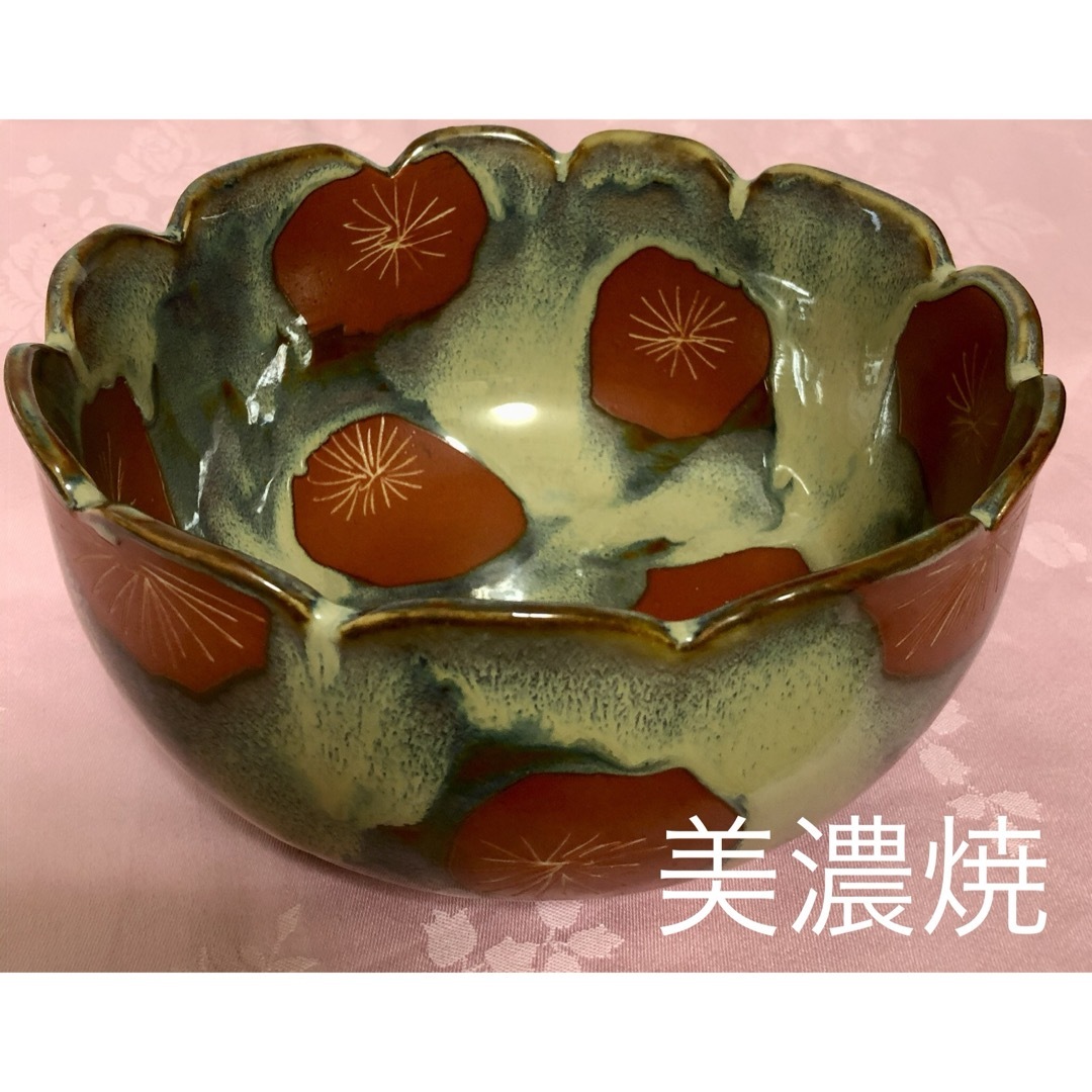 美濃焼 - 美品 美濃焼 菓子鉢 菓子器 陶器 深鉢 盛り鉢 食器の 美濃焼 - 美品 美濃焼 菓子鉢 菓子器 陶器 深鉢 盛り鉢 食器の