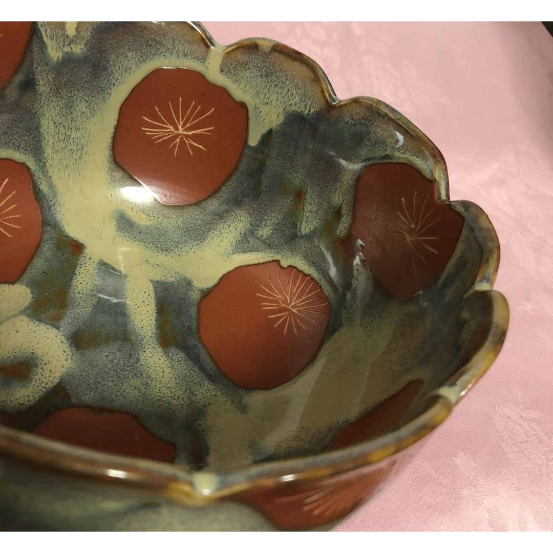 美濃焼 - 美品 美濃焼 菓子鉢 菓子器 陶器 深鉢 盛り鉢 食器の 美濃焼 - 美品 美濃焼 菓子鉢 菓子器 陶器 深鉢 盛り鉢 食器の