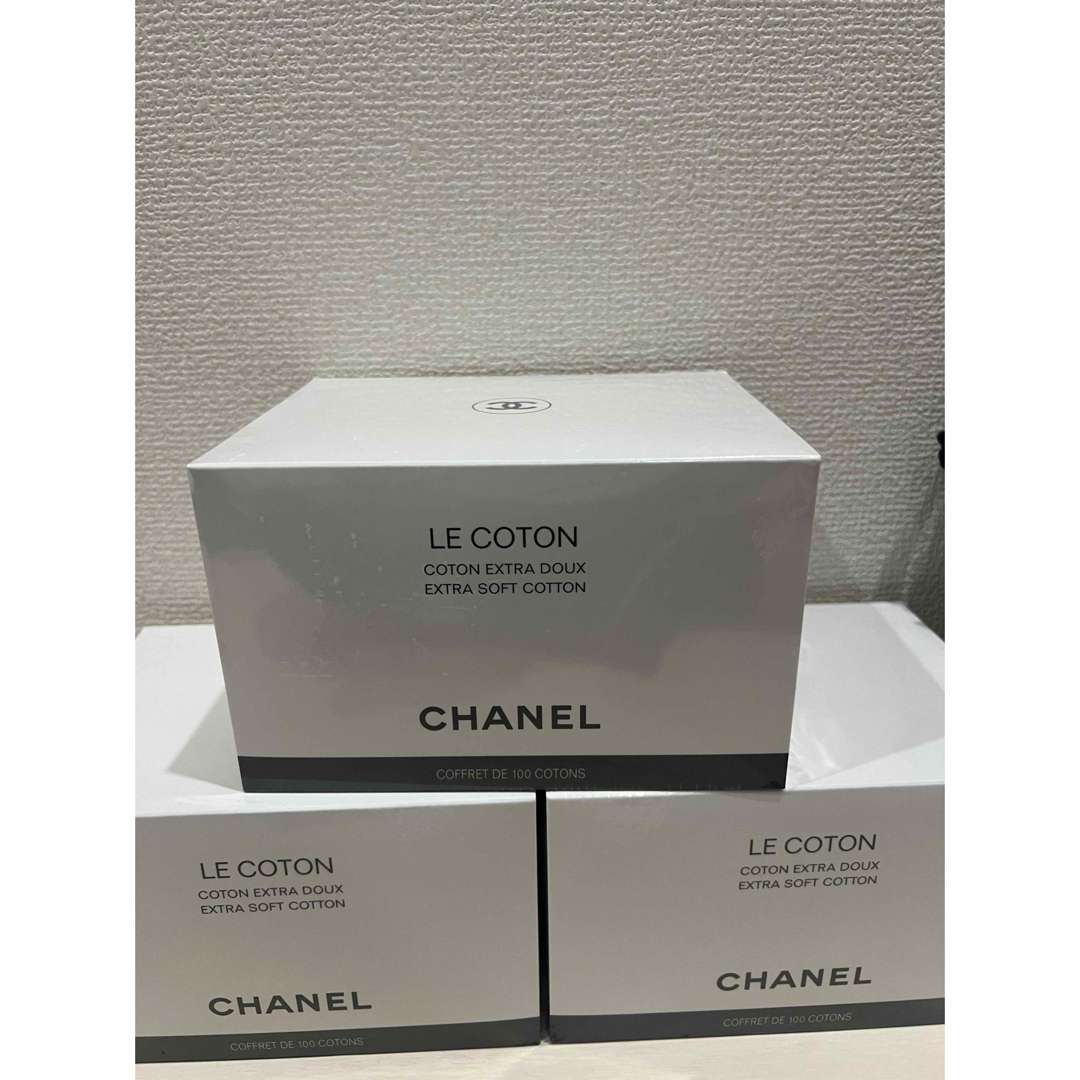 シャネルコットン　CHANEL    コスメ/美容のメイク道具/ケアグッズ(コットン)の商品写真