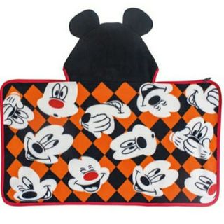 ディズニー(Disney)の【非売品】フード付ブランケット ディズニー(その他)