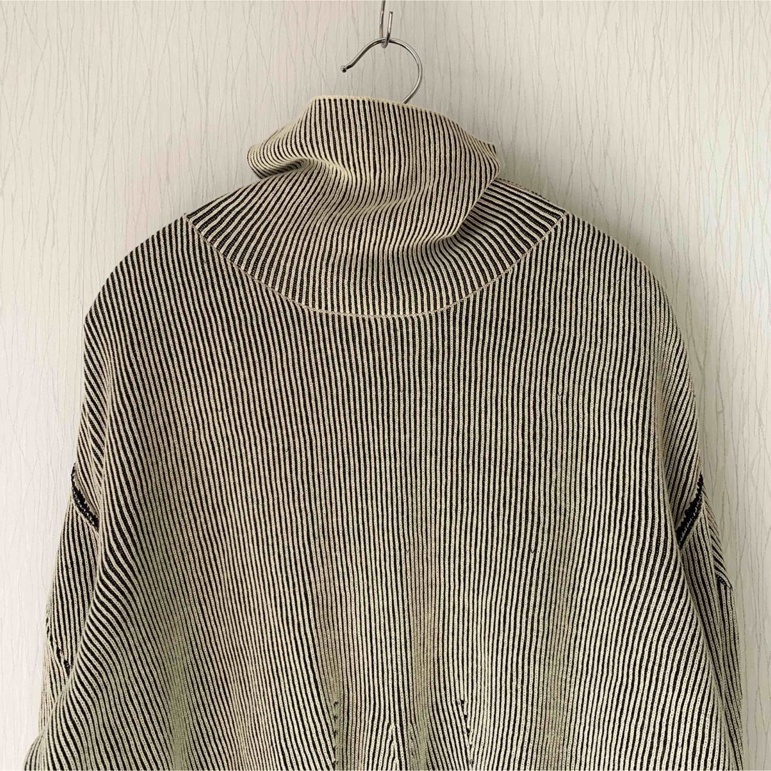 AKIKOAOKI 21AW Dual face knitPHOTOCOPIEU