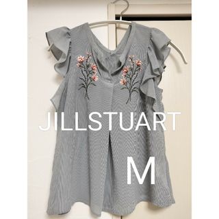 ジルスチュアート(JILLSTUART)のJILLSTUART ジルスチュアート ブラウス トップス 花柄 刺繍 ししゅう(シャツ/ブラウス(半袖/袖なし))