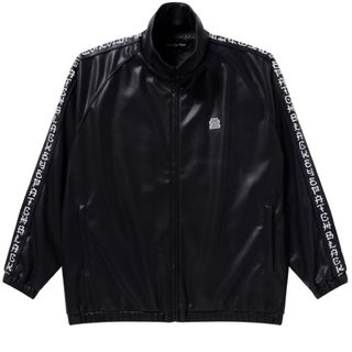 ワコマリア(WACKO MARIA)のKANJI TAPED FAUX LEATHER TRACK JACKET (レザージャケット)